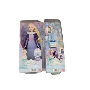 Disney Frozen Enchanted Stories Elsa Doll & Elsa Icy Treats Set Mattel